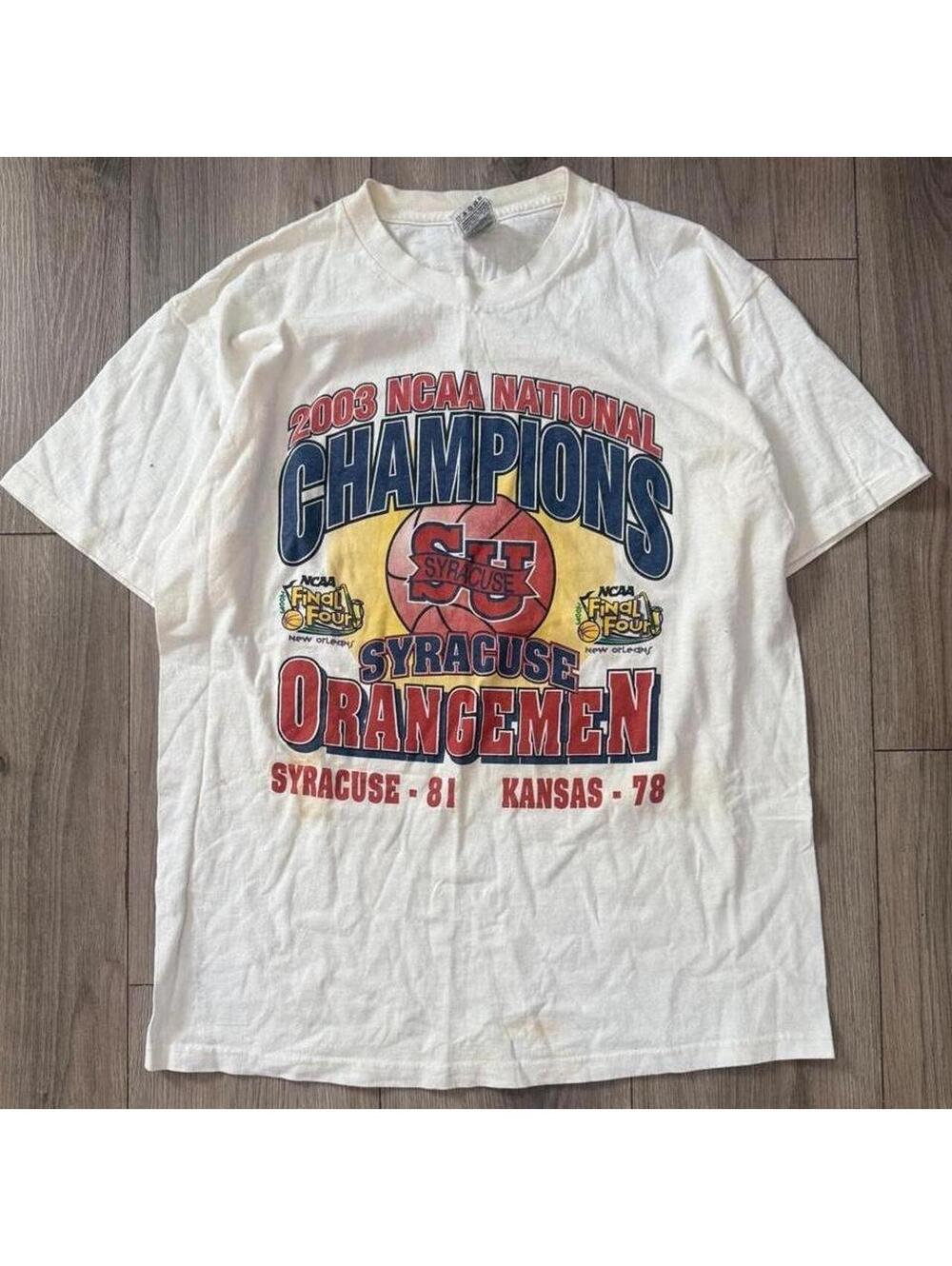 2003 Syracuse basketball tee